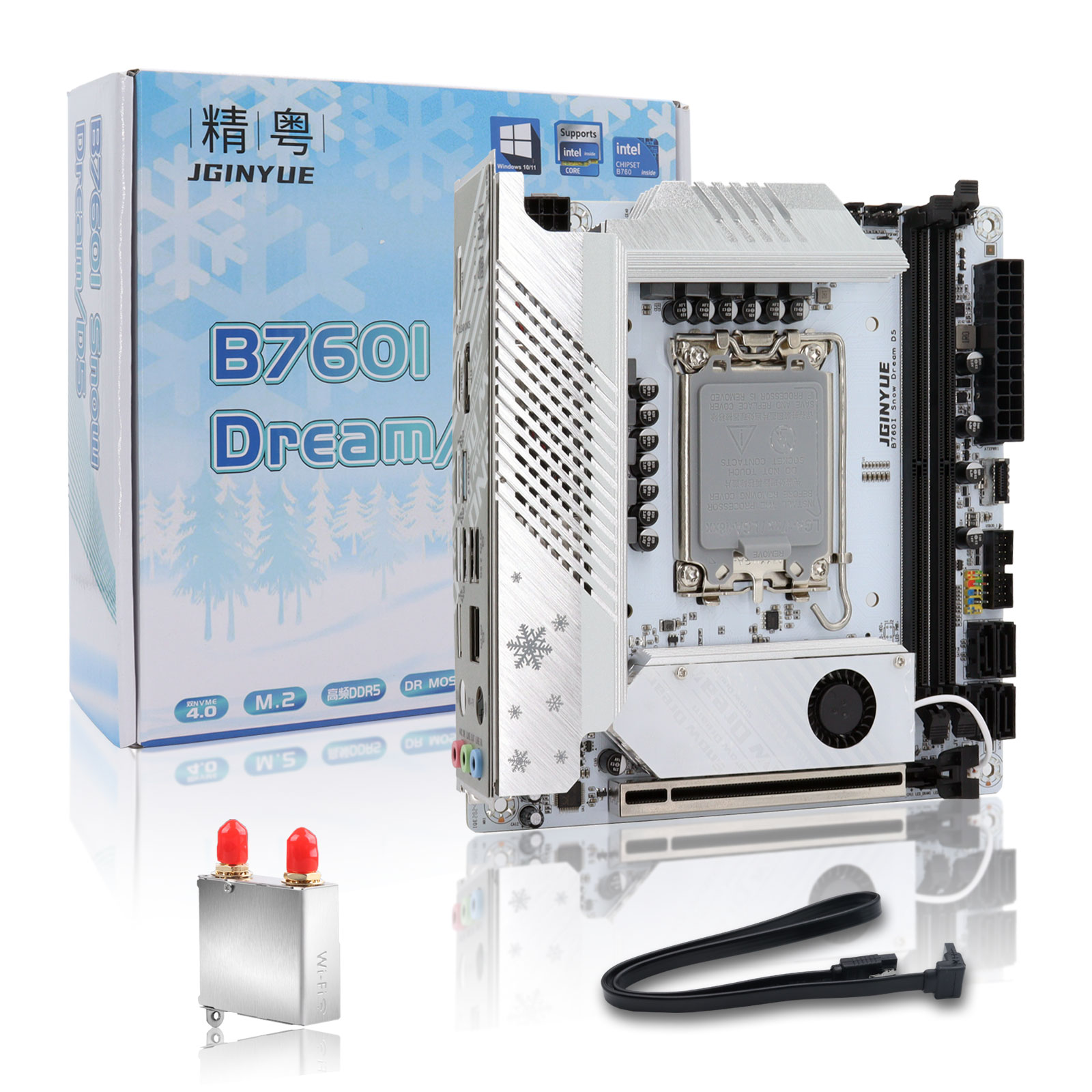Lga 1700 Ddr5 Itx Motherboard - JGINYUE B760 Motherboard Mini ITX LGA