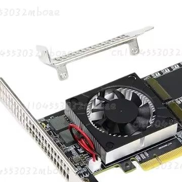 Quad M.2 Nvme Pcie Bifurcation Card - PEX8747 Chip PCIe 3.0 X8 Quad
