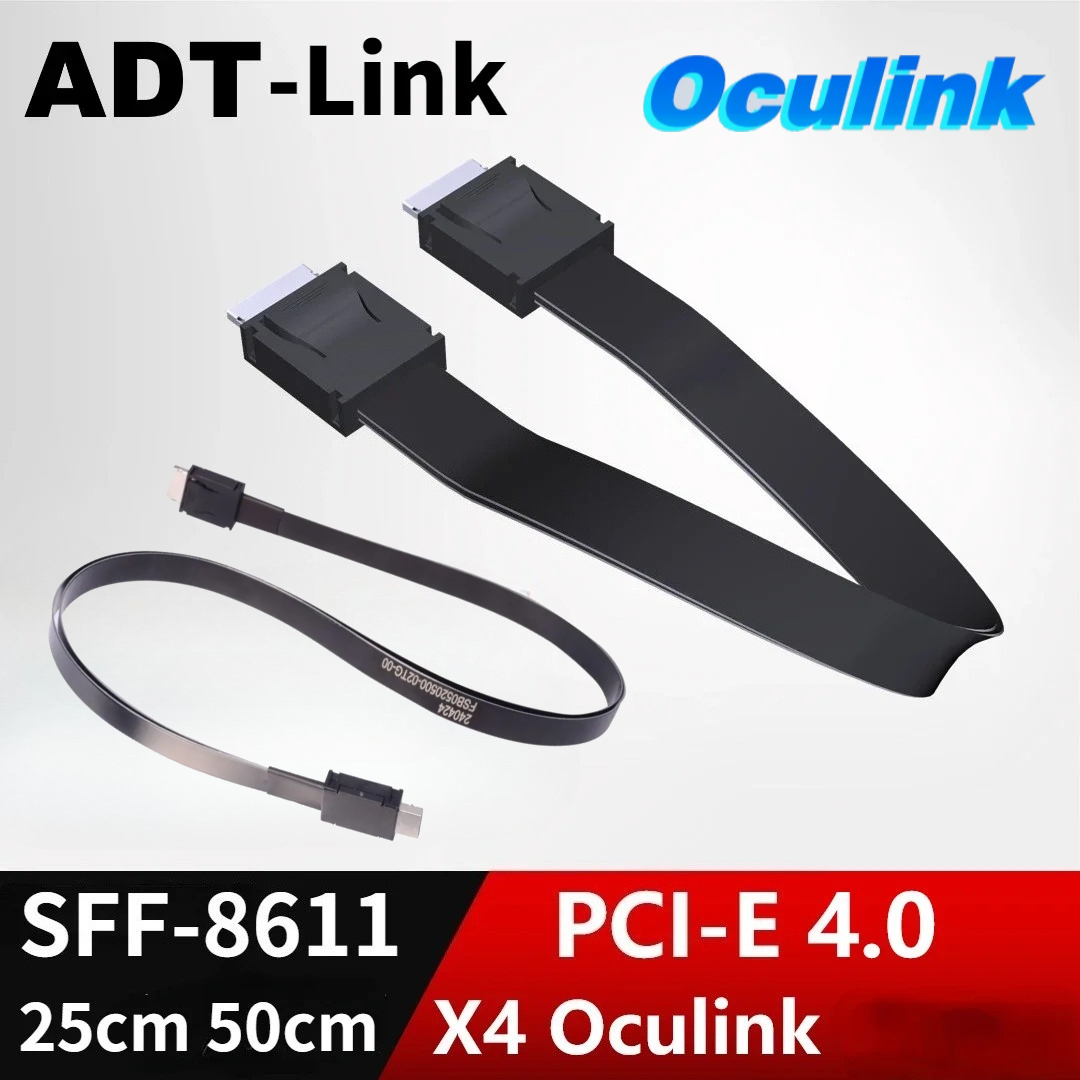 1M PCI-E 4.0 X4 SFF-8611 Male  - External Gpu Dock Pcie 4.0 Oculink 评论和价格
