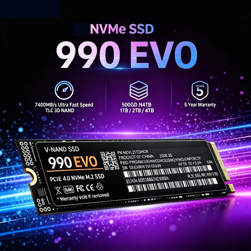 Gaming M.2 NVMe SSD 990 EVO PC - M.2 Nvme 4Tb Pcie 4.0 Ssd 评论和价格