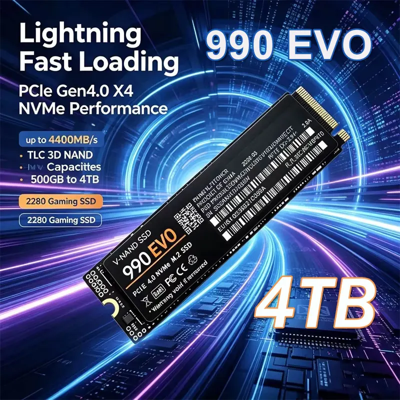 Gaming M.2 NVMe SSD 990 EVO PC - M.2 Nvme 4Tb Pcie 4.0 Ssd 评论和价格