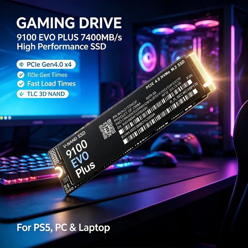 9100 EVO Plus M.2 NVMe SSD 1TB - M.2 Nvme 4Tb Pcie 4.0 Ssd 评论和价格