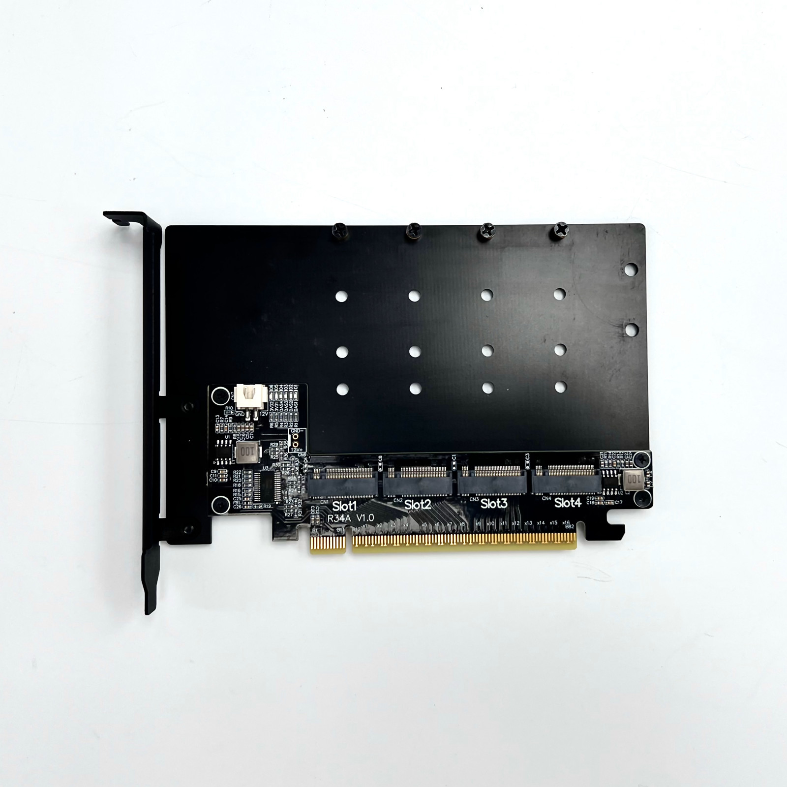 PCIe 5.0 x16 to Quad M.2 NVMe  - Quad M.2 Nvme Pcie Bifurcation Card 评论和价格